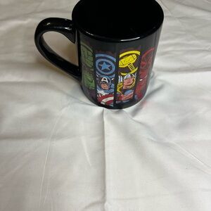 Marvel Black Ceramic Coffee Cup